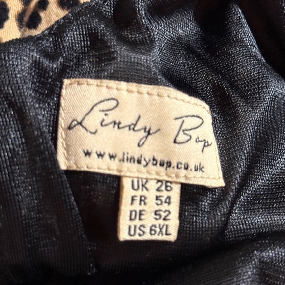 LINDY BOP ROCKABILLY LEOPARD DRESS - Picture 8 of 11